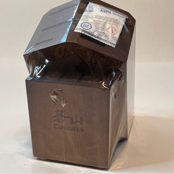 Cangshan - Knife & Chopsticks Holder. Wood Block, Brand New! - Picture 2 of 7